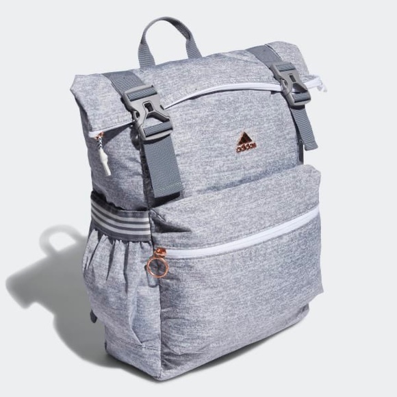 Adidas Yola 2 Backpack Medium Gray - Picture 3 of 9